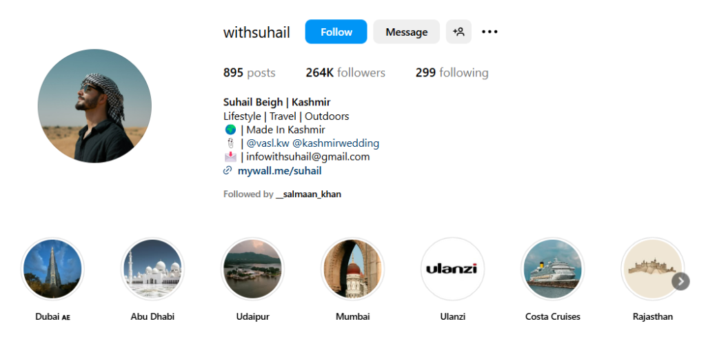 travel influencers in india