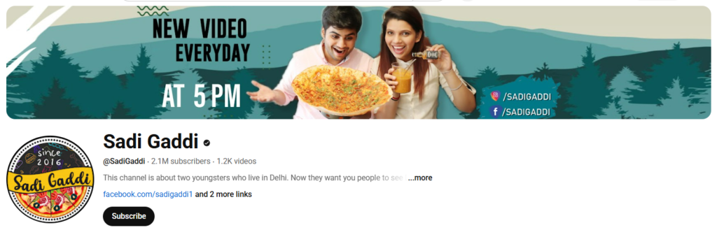 top Cooking YouTube Channels in india
